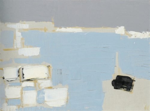 Nicolas De Stael - Marseille sous la neige - 1954