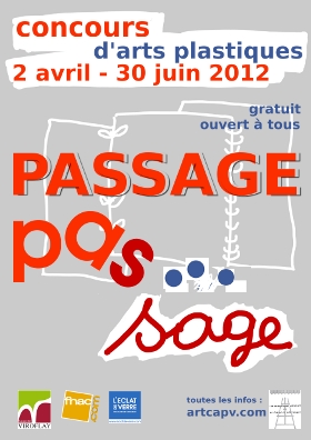 affiche CAPV concours arts plastiques 2012