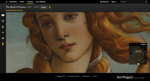 Botticelli - La naissance de Venus - The birth of Venus (1483 - 1485)