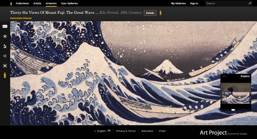 Hokusai - La Grande Vague de Kanagawa -  The Great Wave Off the Coast of Kanagawa - Edo period, 19th century
