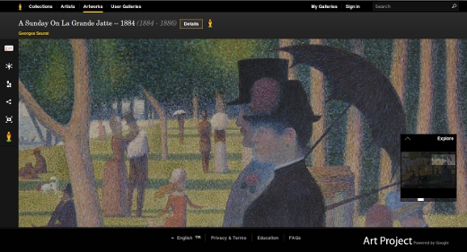 Seurat - Un dimanche après-midi à l'Île de la Grande Jatte - A Sunday on La Grande Jatte - 1884