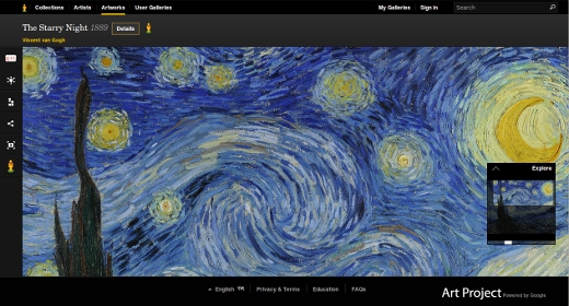 Van Gogh - La nuit étoilée - The Starry Night - 1889